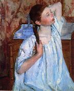Mary Cassatt Girl Arranging her Hair